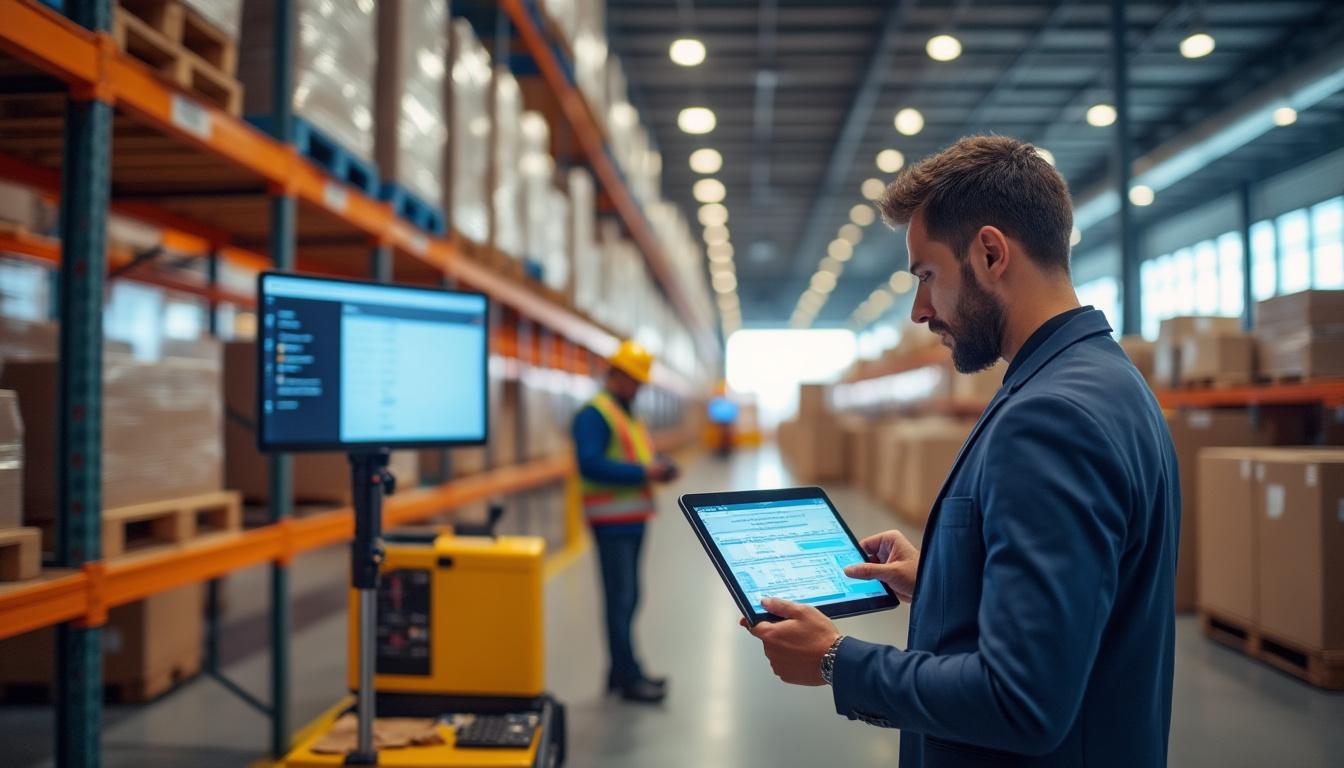 Illustration: Objectifs et enjeux du fonctionnement d’un système TMS en logistique