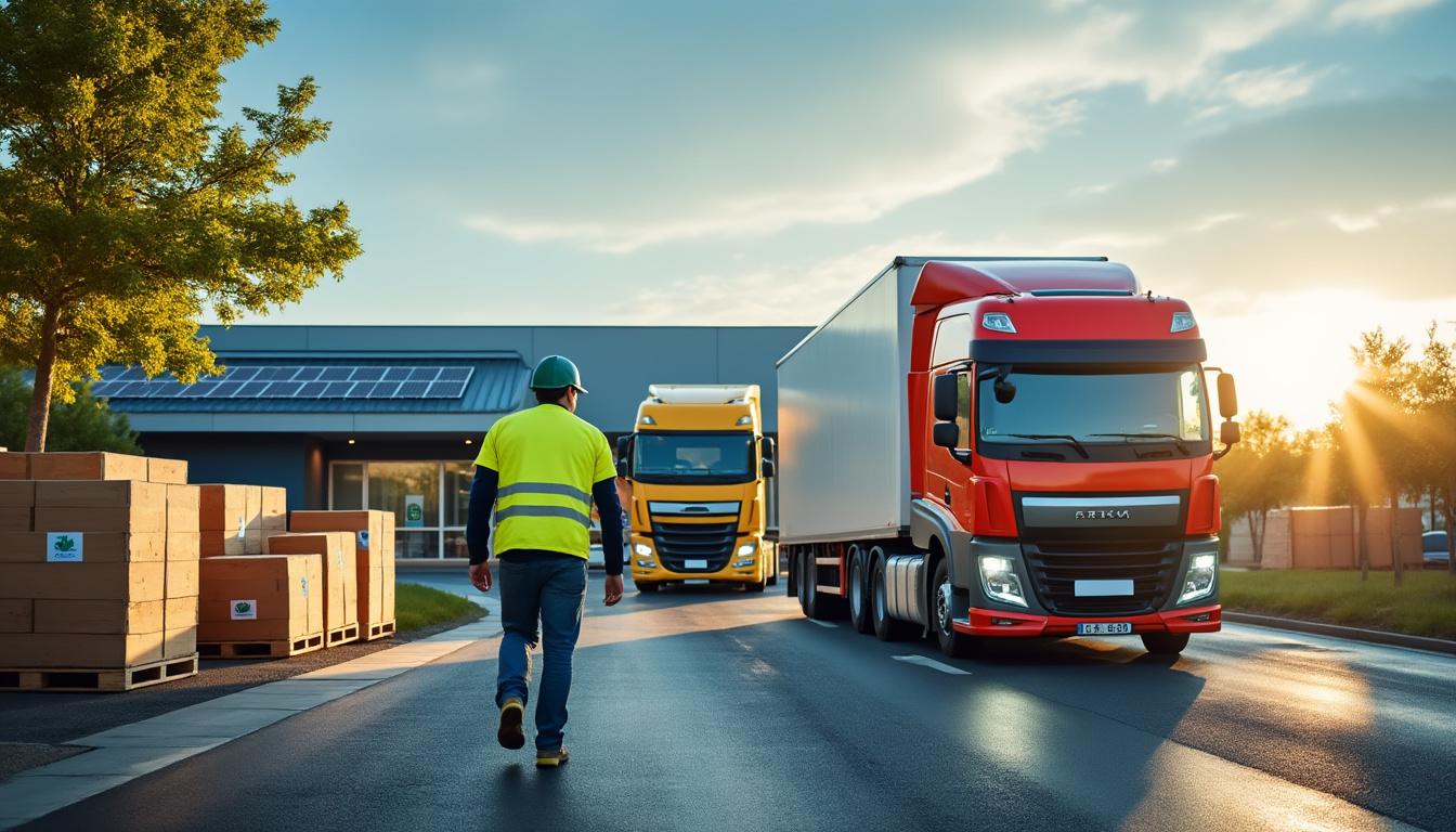 Illustration: Définition et enjeux de la gestion écoresponsable de la logistique