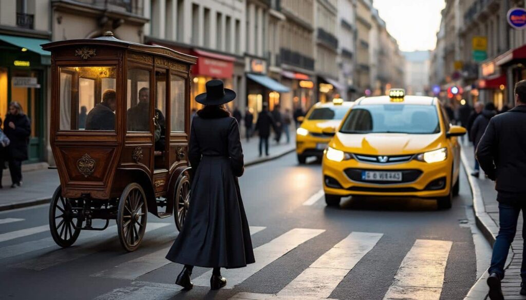 L’histoire des taxis dans les grandes villes : de la calèche à l’électrique