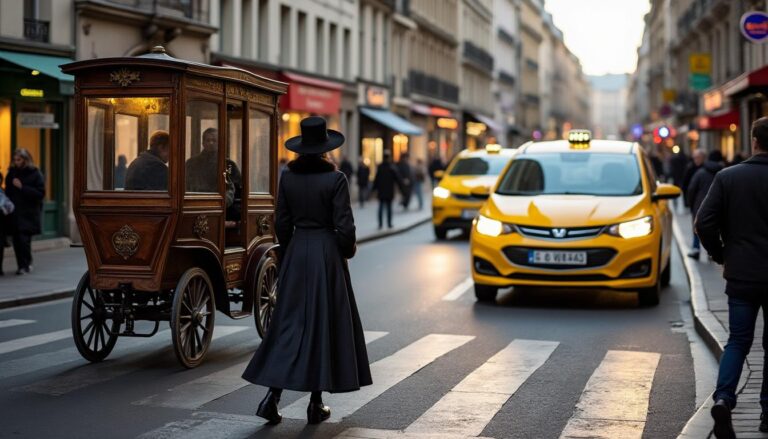 L’histoire des taxis dans les grandes villes : de la calèche à l’électrique
