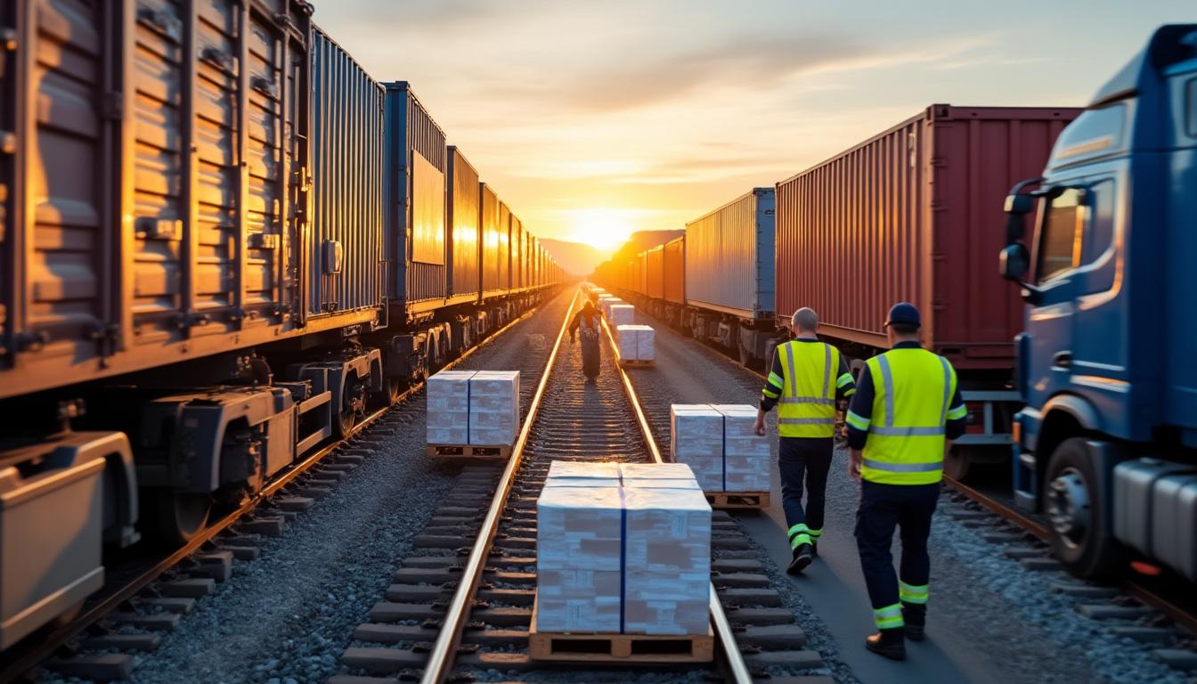 Illustration: Contribution du transport de marchandises à la croissance et à la compétitivité économique