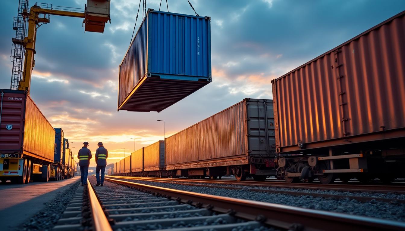Illustration: Définition et principes de l’intermodalité dans le transport de marchandises