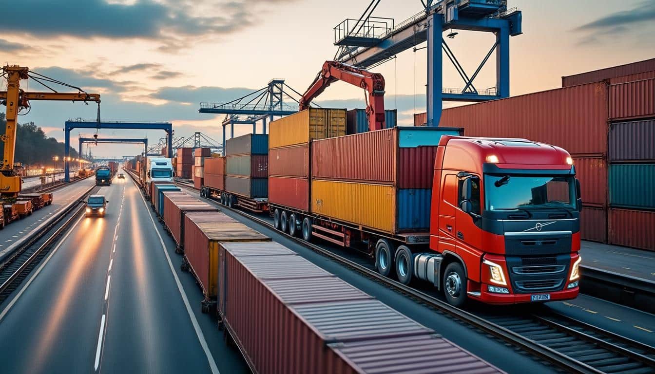 L’intermodalité dans le transport de marchandises : guide complet et solutions pratiques