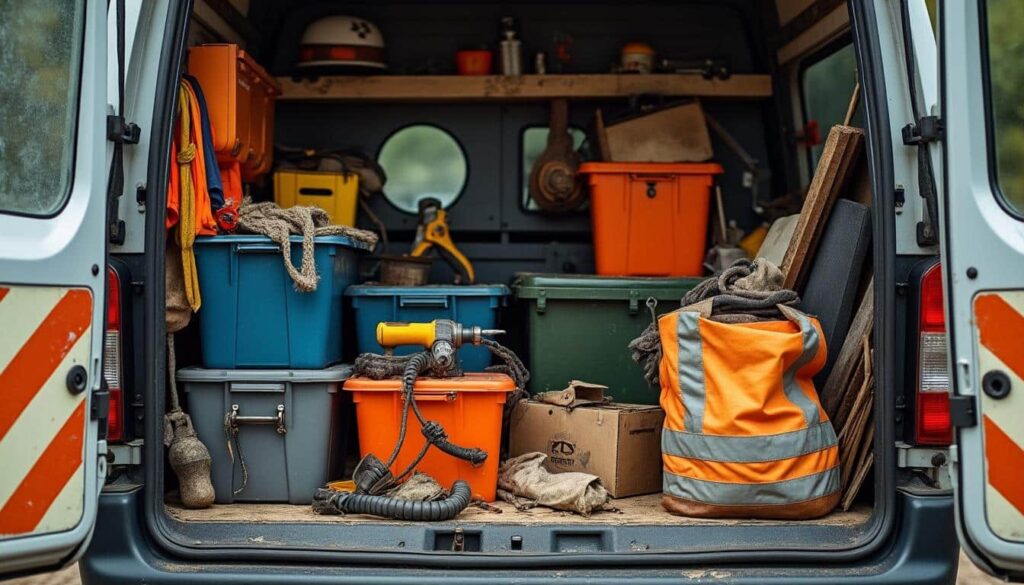 Que mettre dans un véhicule utilitaire : conseils et liste essentielle