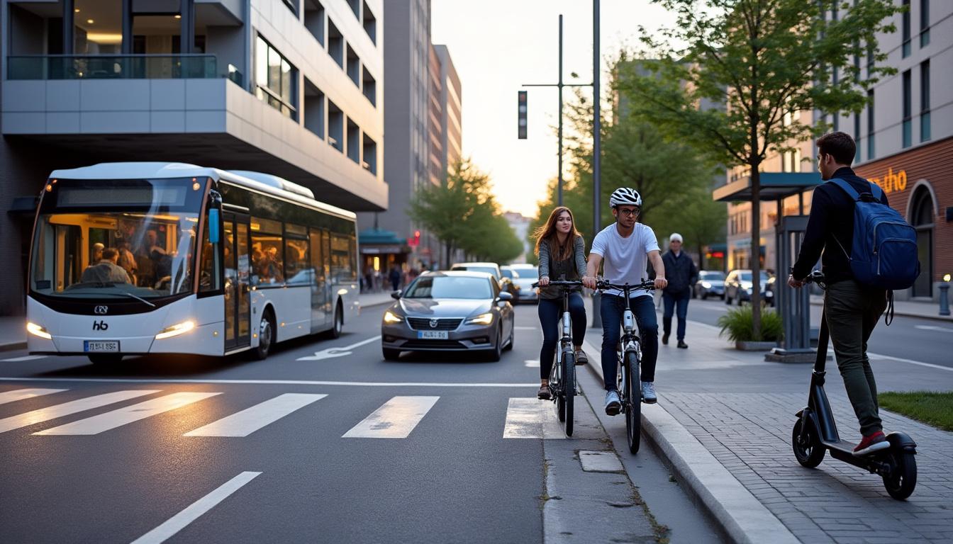 Illustration: Les différents modes de mobilité partagée et leur fonctionnement