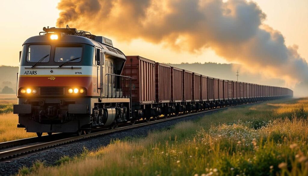 Les avantages du transport de marchandises par train : atouts et conseils