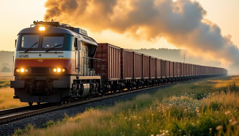 Les avantages du transport de marchandises par train : atouts et conseils