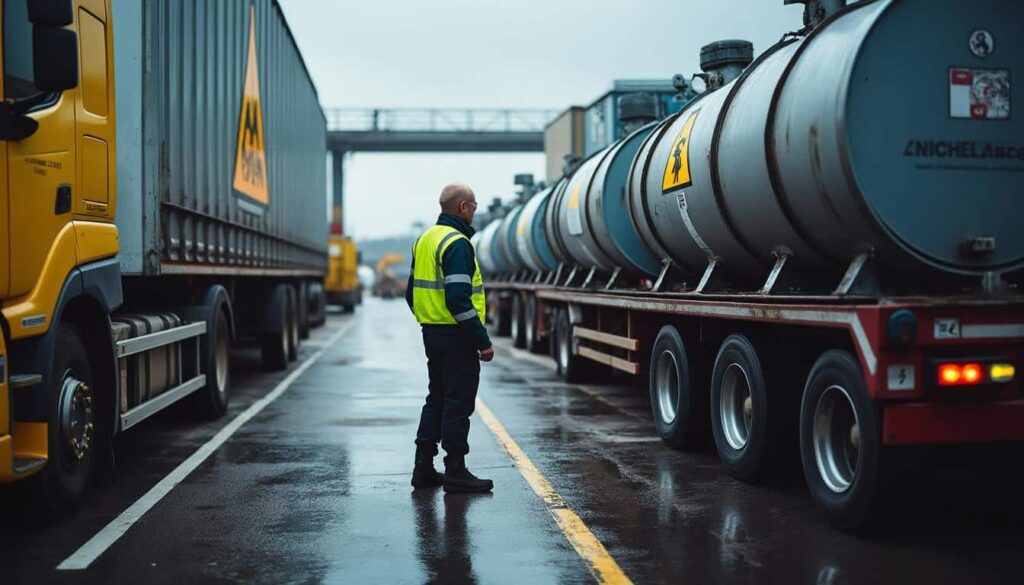 Comment fonctionne le transport de marchandises dangereuses : règles et sécurité