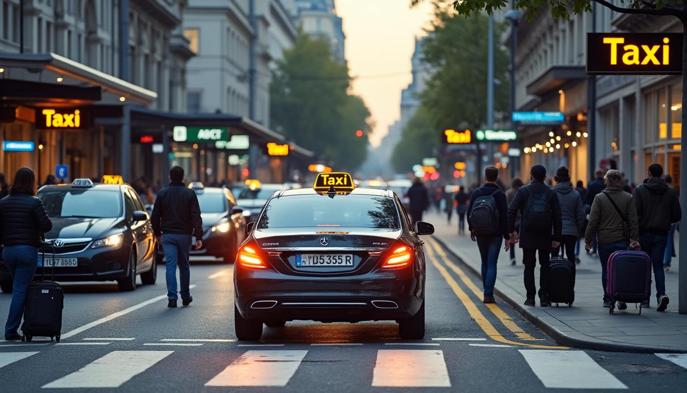 Illustration: Définition et principe des zones de prise en charge taxi