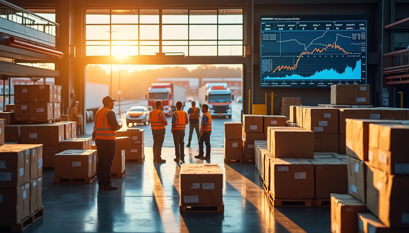 Illustration: Définition et enjeux de l’optimisation du transport en supply chain