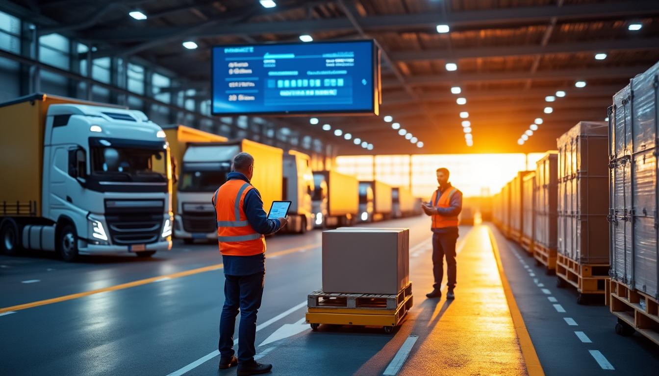 Illustration: Bénéfices concrets de l’optimisation du transport en supply chain