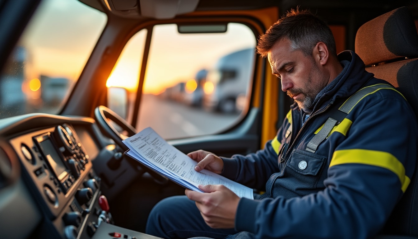 Illustration: Comprendre la déduction forfaitaire spécifique dans le secteur du transport routier