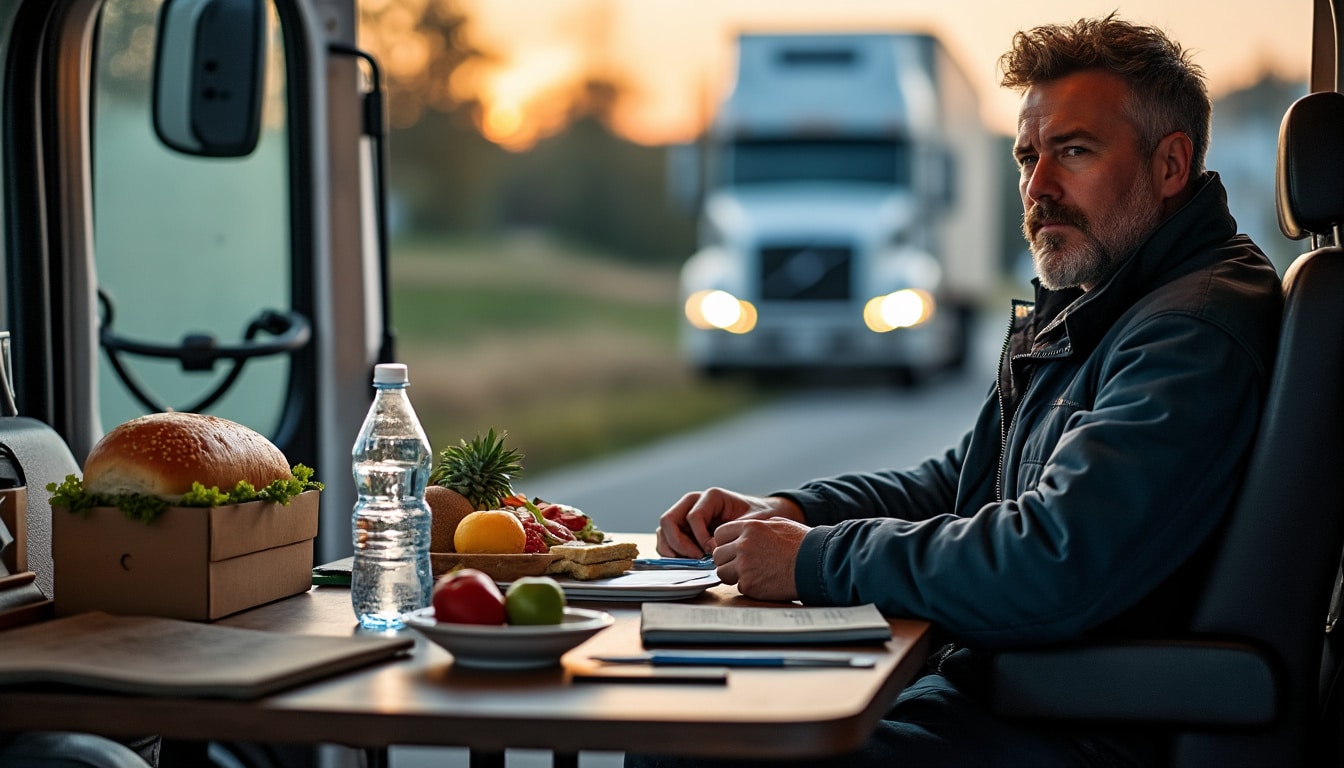Illustration: Définition du panier repas dans le transport routier et ses objectifs