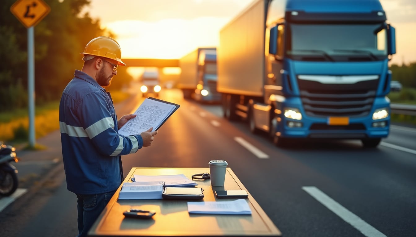 Illustration: Définition et explication du remboursement de la TICPE 2025 pour le transport routier