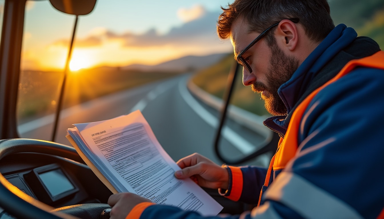 Illustration: Définition et cadre légal du taux horaire du transport routier en 2024