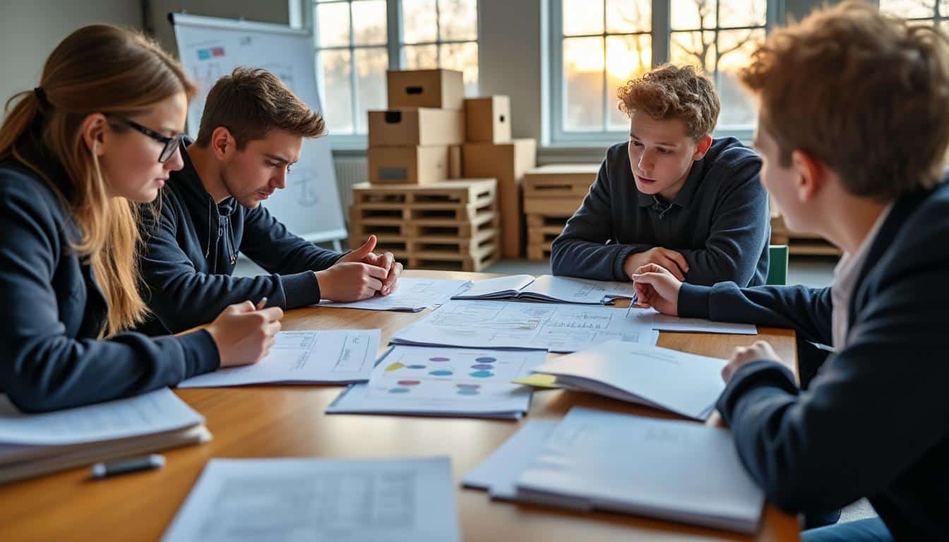 Illustration: Comprendre les enjeux du bac pro logistique à travers son manuel scolaire