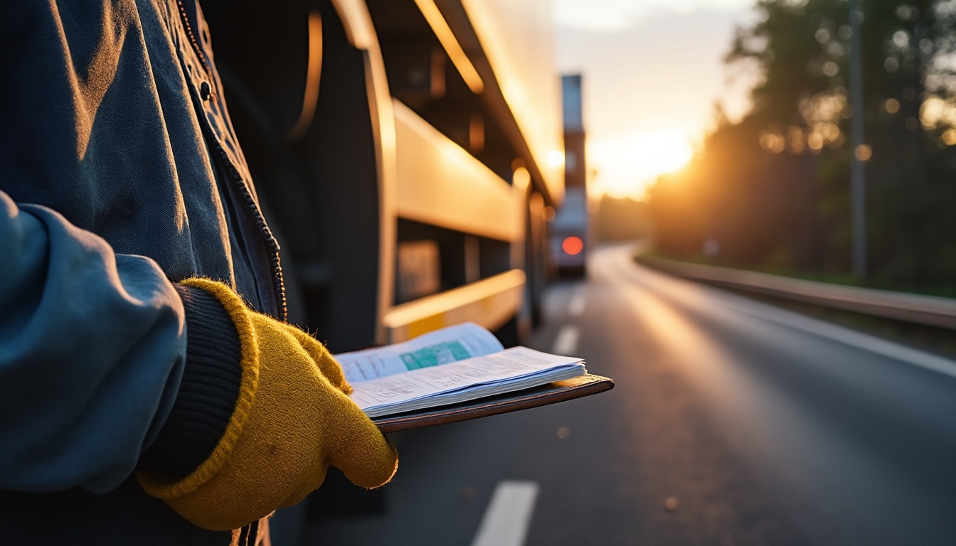 Illustration: Quelles catégories de frais de route pour le transport routier ?