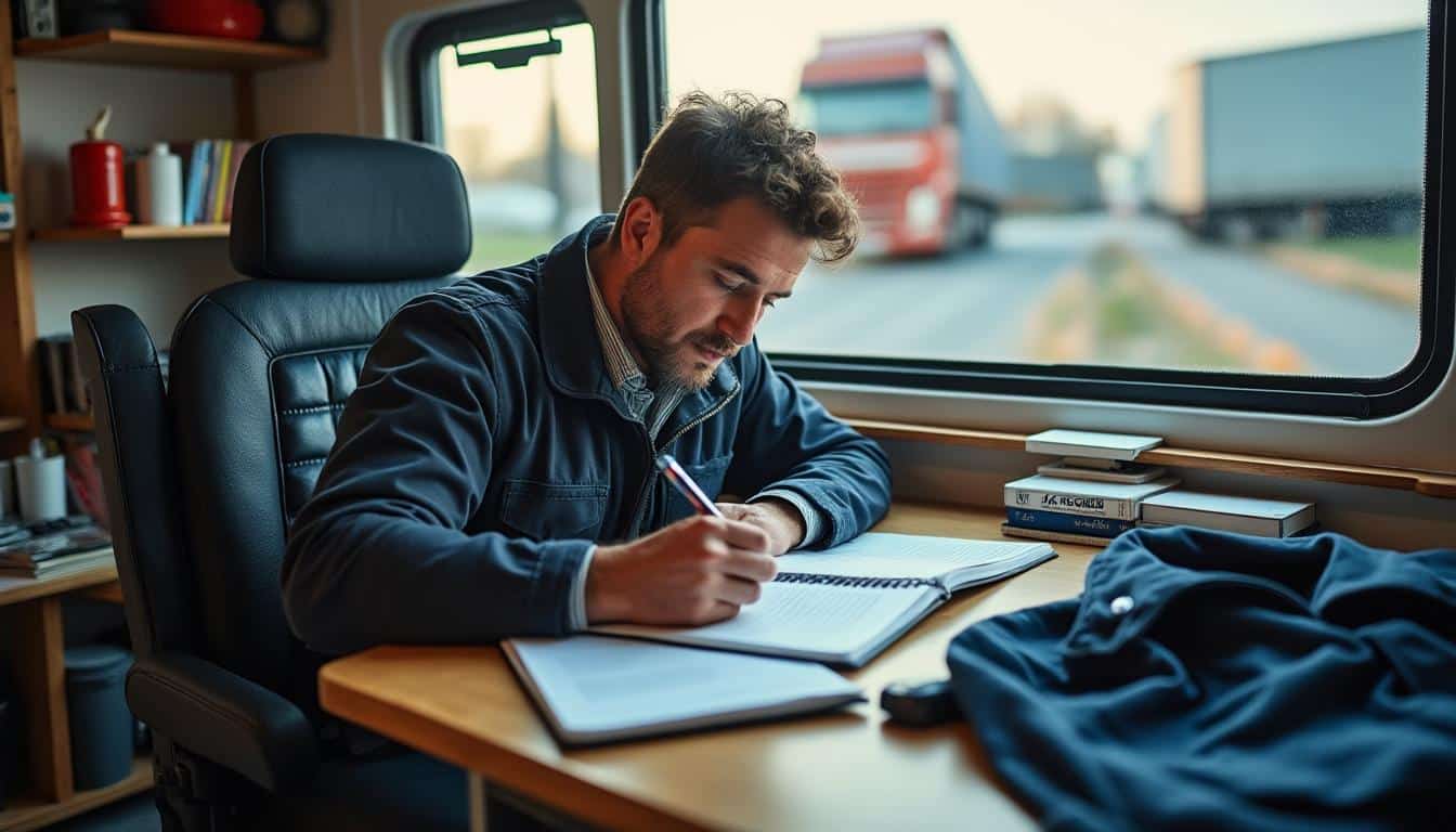 Illustration: Les étapes pour rédiger une lettre de démission dans le transport routier