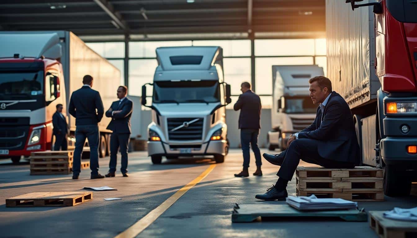 Illustration: Les causes et conséquences d’une défaillance en liquidation judiciaire pour les entreprises de transport routier