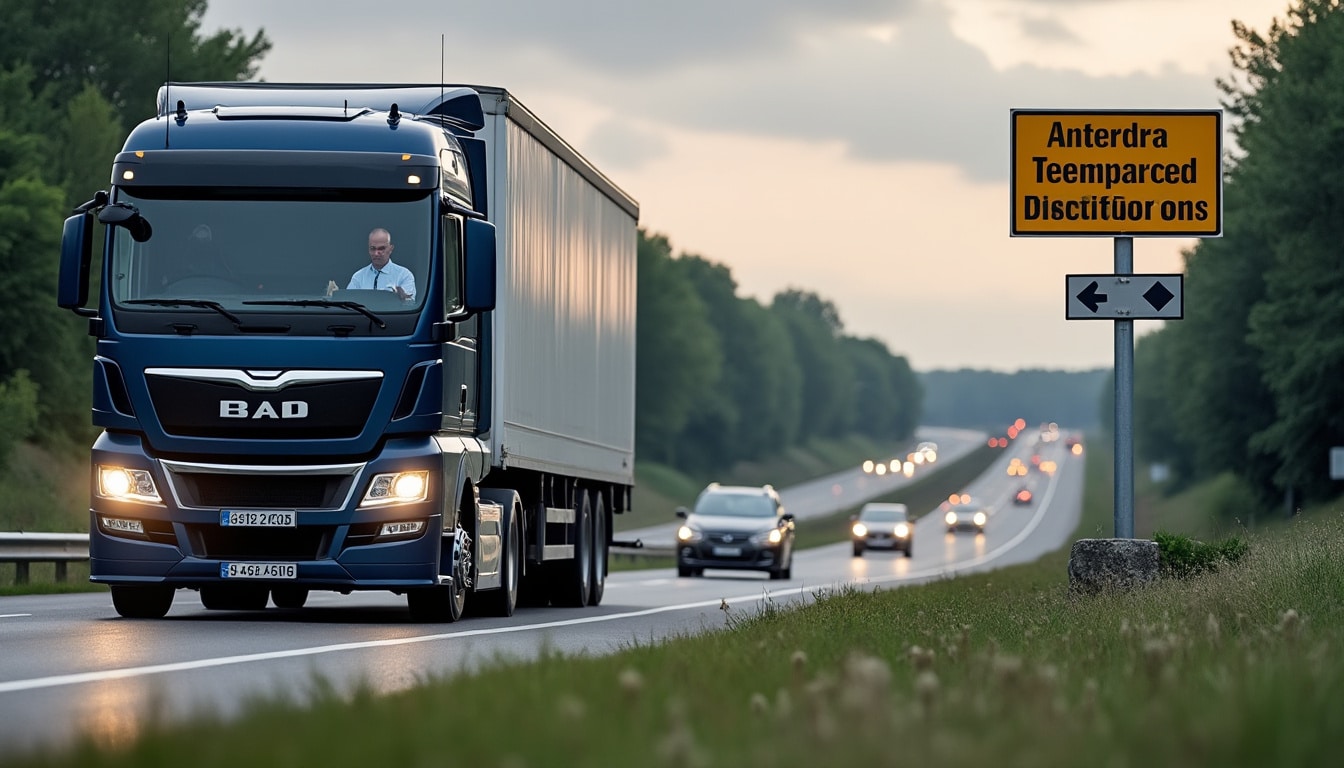 Illustration: Définition et principes de la réglementation du transport routier les jours fériés