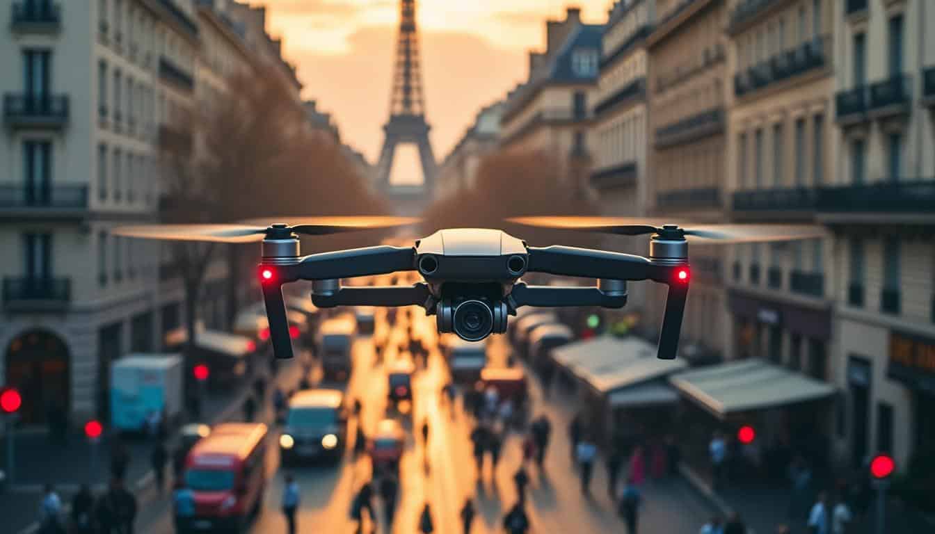 Illustration: Découvrir le transport et la logistique par drone à Paris : définitions, enjeux et premières lignes