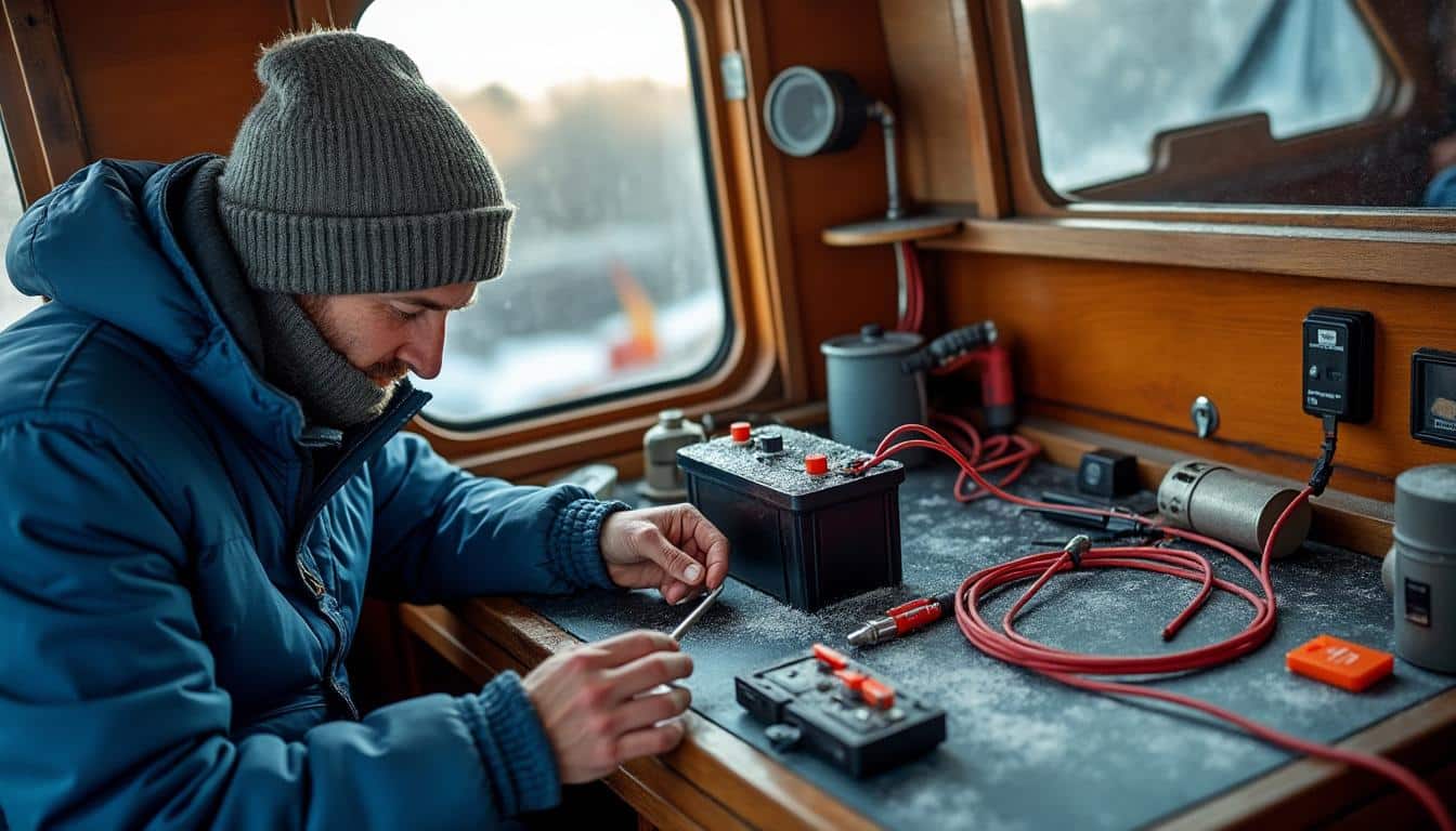 Conseils pour éviter la décharge de batterie lors de l’hivernage de votre bateau