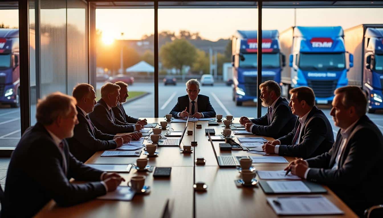 Illustration: Comprendre les négociations annuelles obligatoires dans le transport routier pour 2026