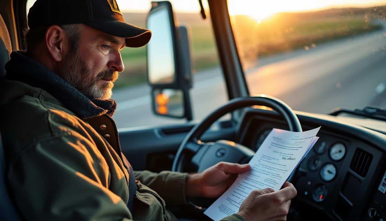 Illustration: Comprendre la notion de préavis dans le secteur du transport routier