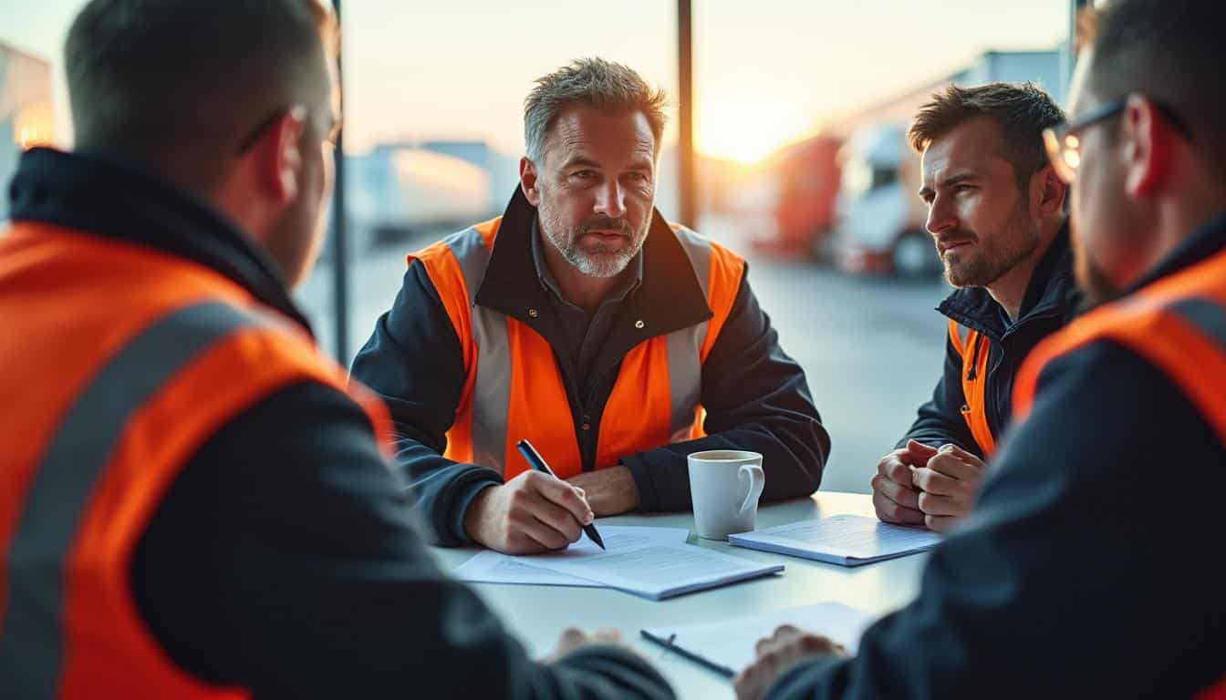 Illustration: Comprendre la convention collective applicable au secteur du transport routier