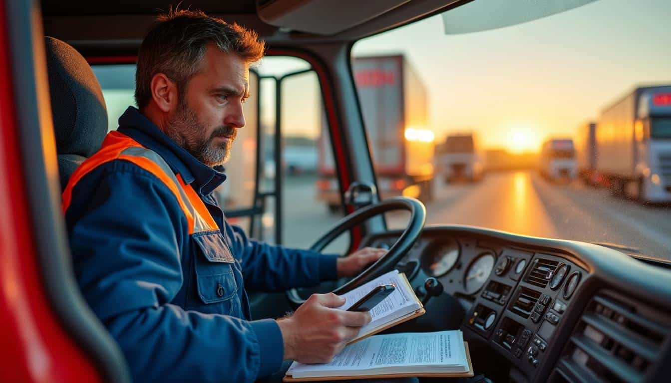 Illustration: Découvrir le métier de conducteur routier et son cadre salarial